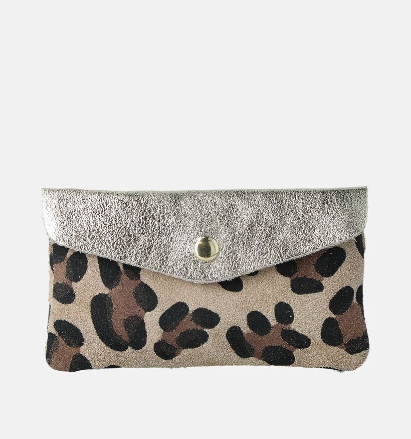 Via Limone Beige Overslagportemonnee voor dames (360537)