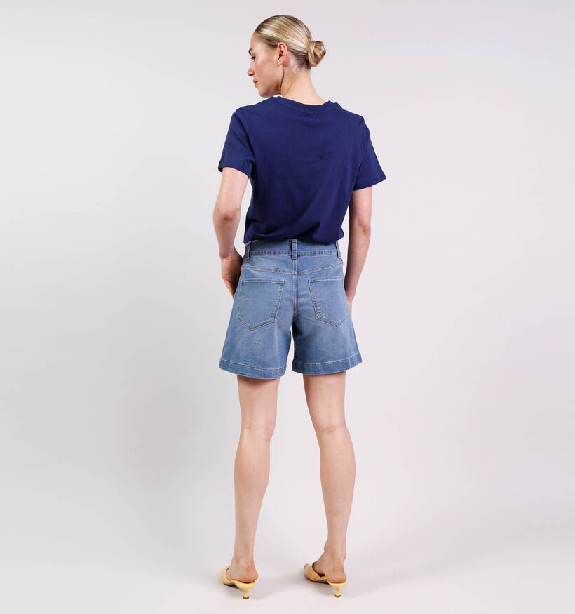 Vero Moda Berit Short en Bleu Fonc&eacute; pour femmes (369410)