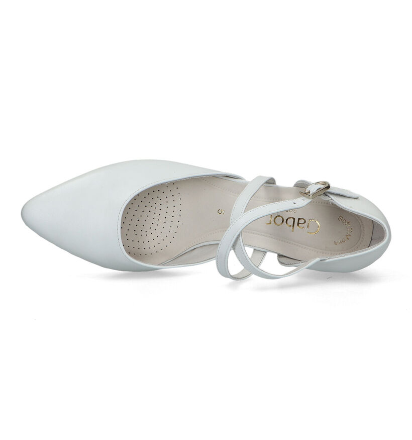 Gabor Soft Move Escarpins en Blanc pour femmes (329032)