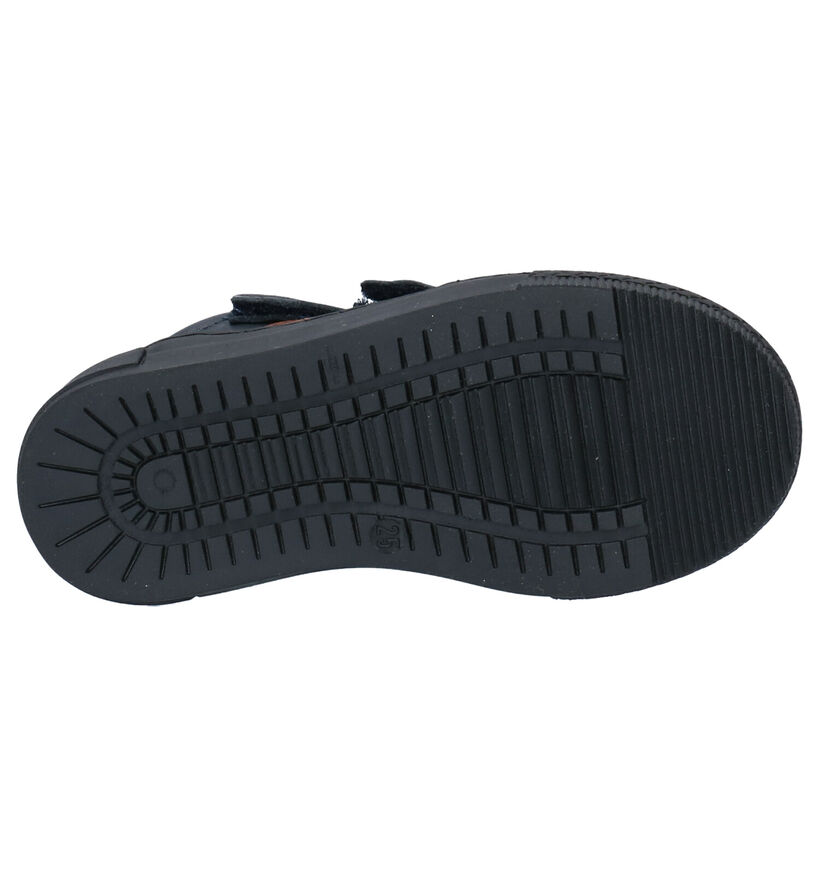 Milo & Mila Nes Blauwe Hoge Schoenen in leer (257723)