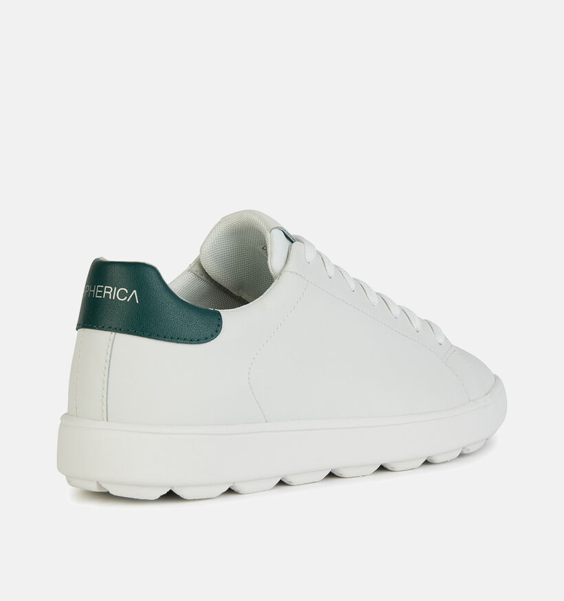 Geox Spherica Chaussures à lacets en Blanc pour hommes (353833) - pour semelles orthopédiques