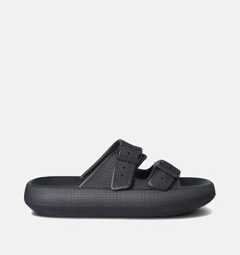 Slippers zwart