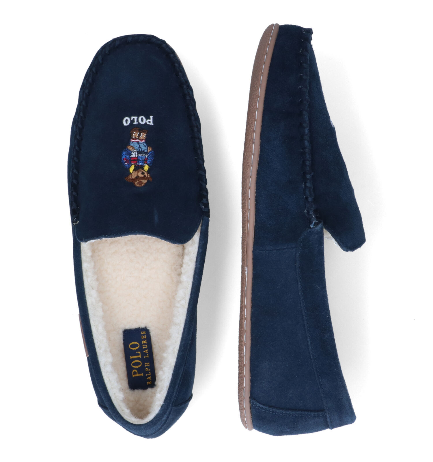 Polo Ralph Lauren Collins Bear Blauwe Pantoffels Heren