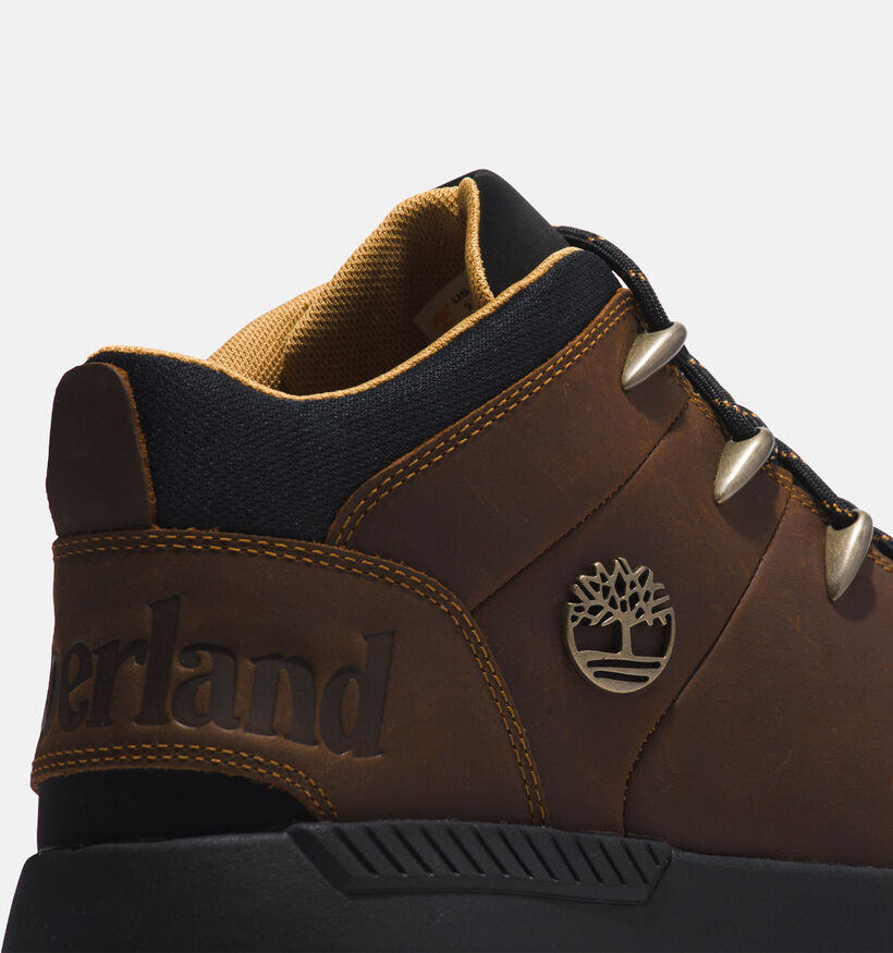 Timberland Sprint Trekker Mid Bottines en Marron pour hommes (344948) - pour semelles orthopédiques