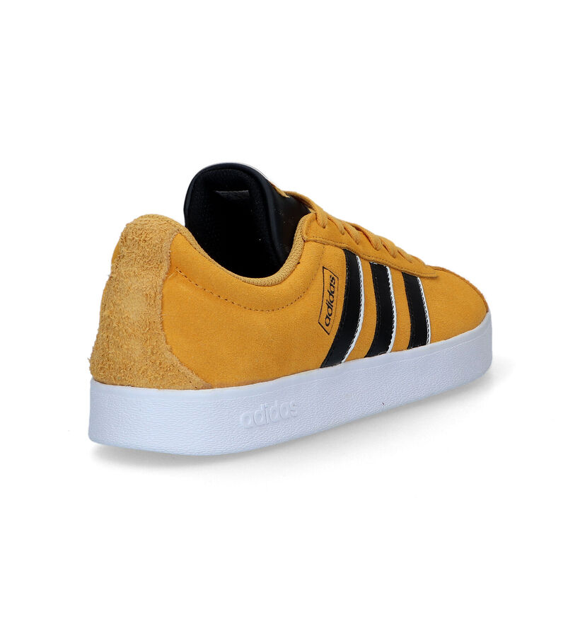 adidas VL Court 2.0 Baskets en Bordeaux pour hommes (326305) - pour semelles orthopédiques