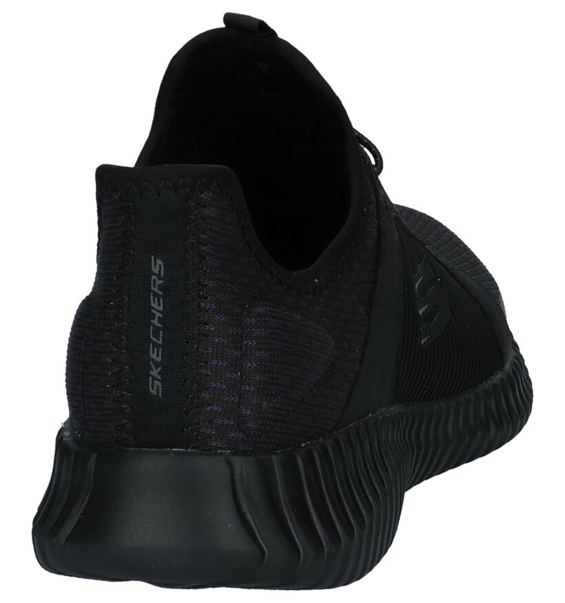 Zwarte Skechers Memory Foam Instap Sneakers, , pdp