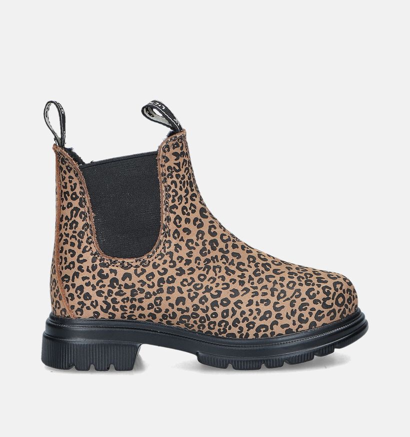 LIEWOOD Daria Leather Bottes en Brun pour filles (345300) - pour semelles orthopédiques