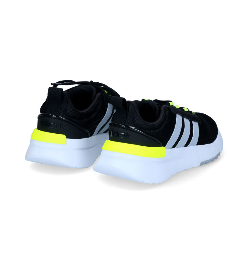 adidas Racer Baskets en Noir pour garçons (308053) - pour semelles orthopédiques