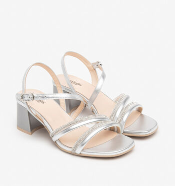 NeroGiardini Sandales Or rose/Argent