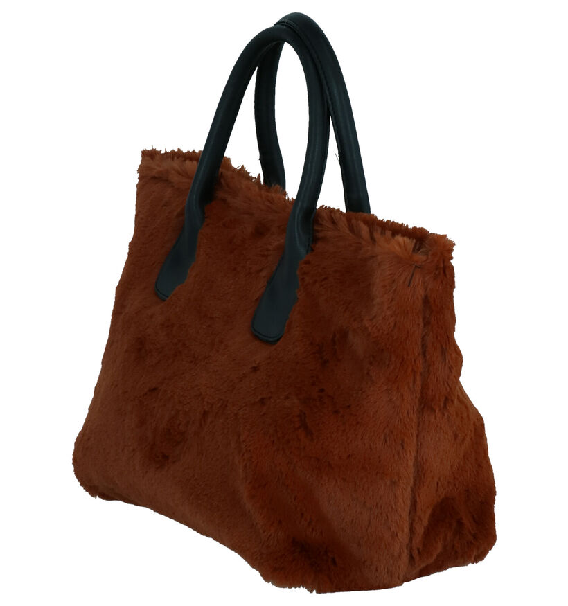 Dolce C. Cognac Handtas in stof (263901)