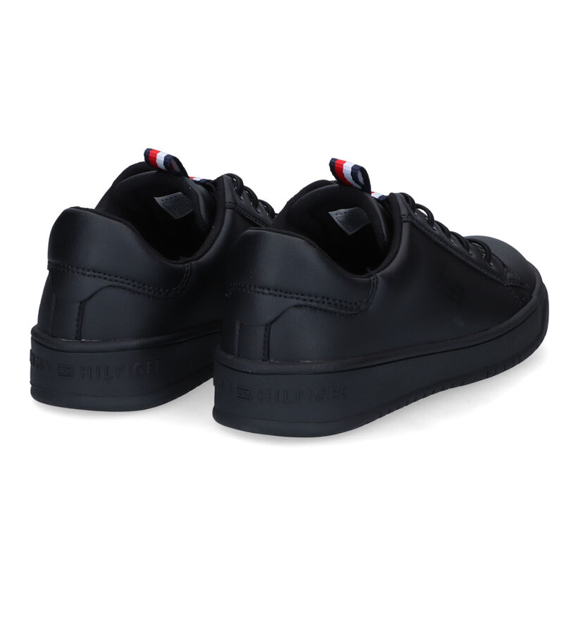 Tommy Hilfiger Chaussures à lacets en Noir en simili cuir (312040)