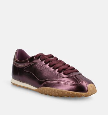 HOFF Low Sneakers Blauw/Bordeaux/Zilver