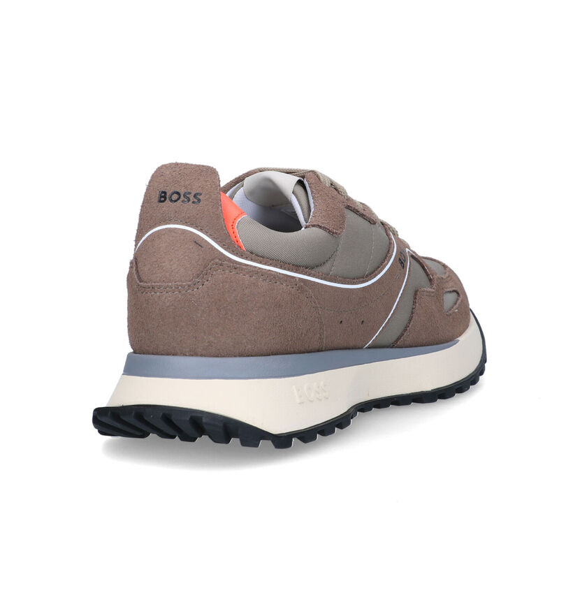 Boss Jonah Runn Beige Sneakers voor heren (320711) - geschikt voor steunzolen
