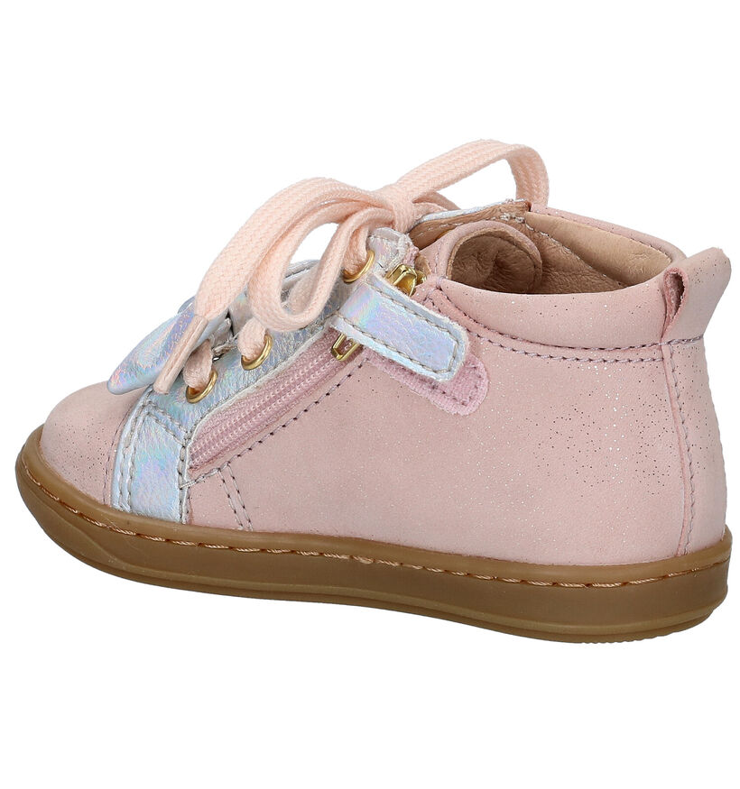 Shoo Pom Bouba Zippy Chaussures pour bébé en Bleu en cuir (279226)