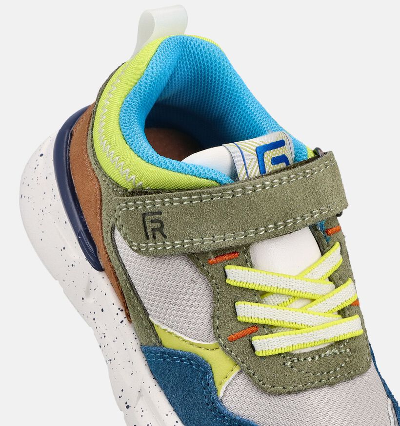 FR by Romagnoli Baskets basses en Vert pour gar&ccedil;ons (378588) - pour semelles orthop&eacute;diques