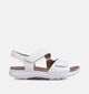 Gabor Rollingsoft Witte Sandalen voor dames (369498) - geschikt voor steunzolen