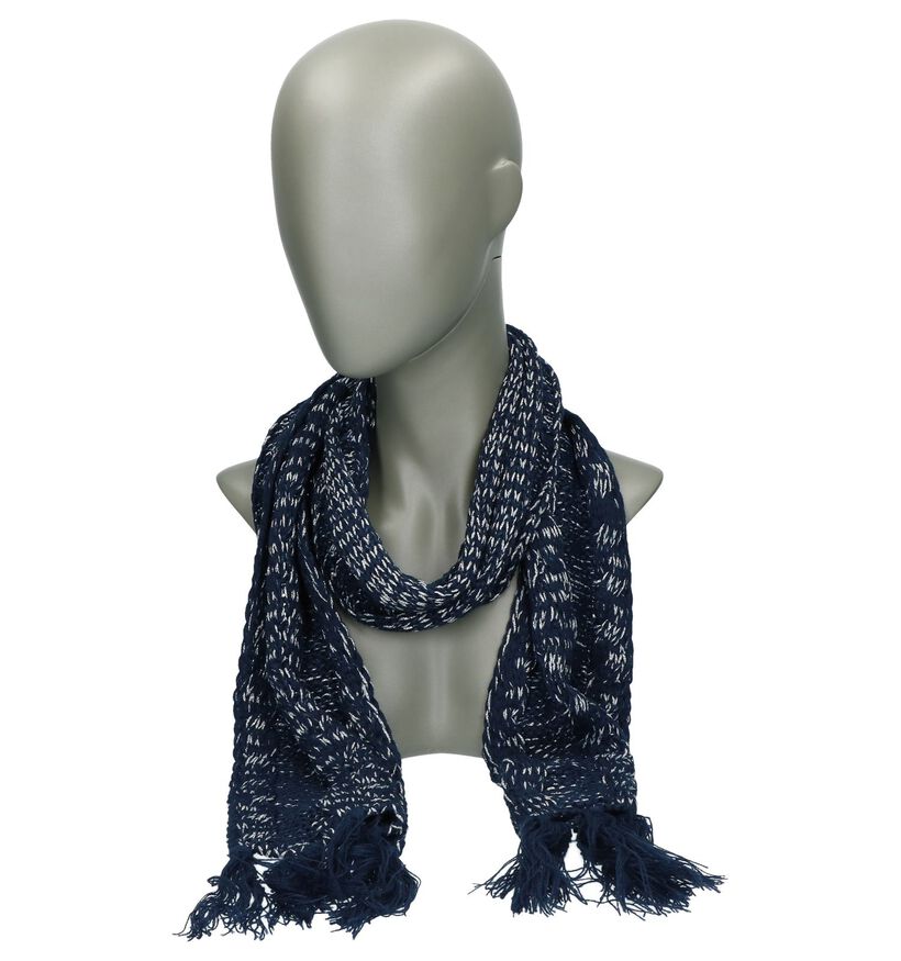Donkerblauwe Sjaal met Glitters Sarlini (235235)