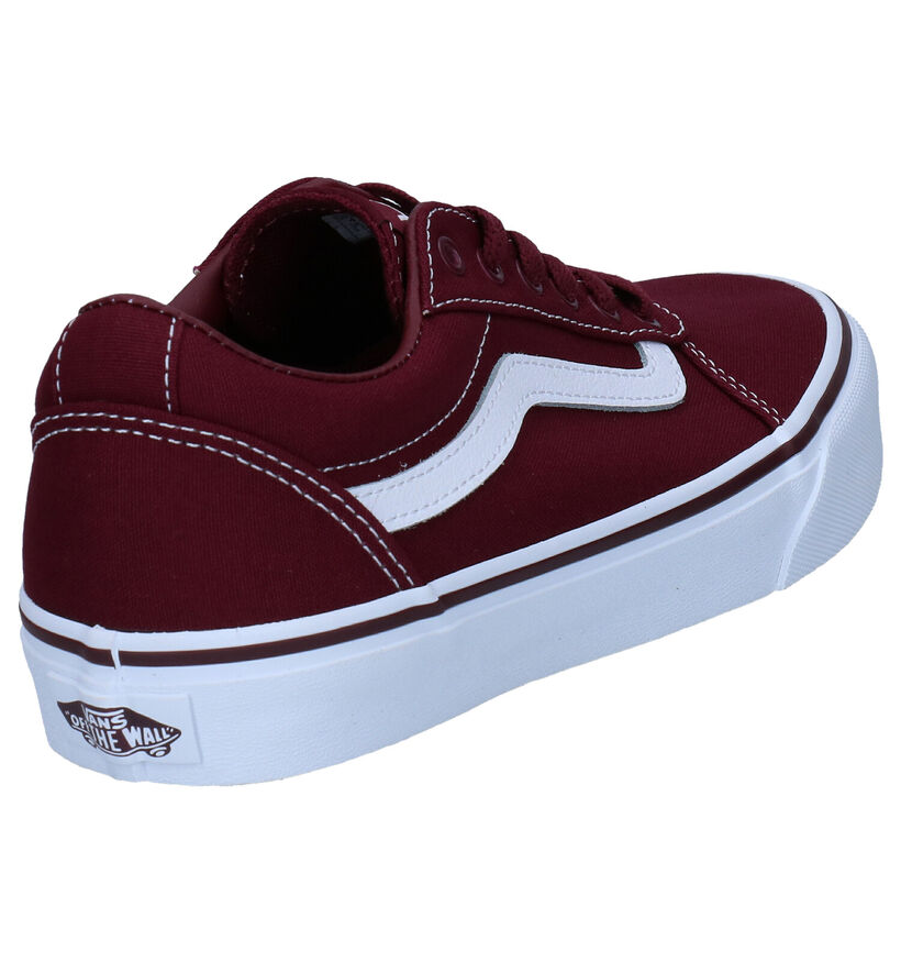 Vans Ward Zwarte Sneakers voor meisjes (343930)