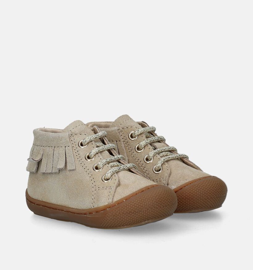 Naturino July Beige Babyschoenen voor meisjes (334792) - geschikt voor steunzolen