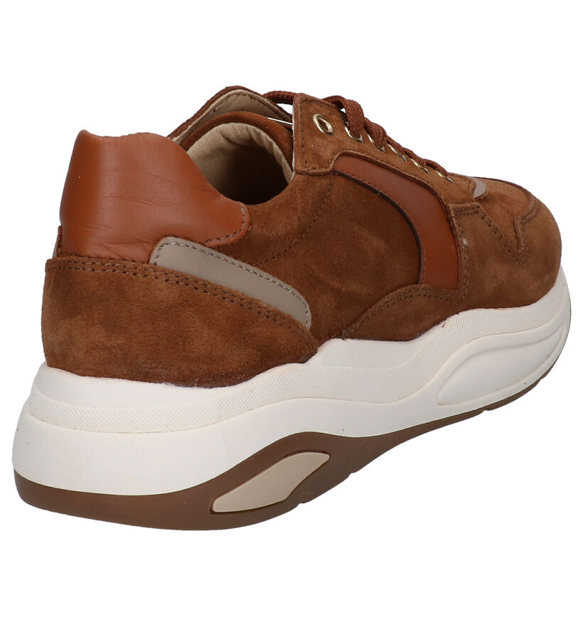 Scapa Cognac Veterschoenen voor dames (297899) - geschikt voor steunzolen