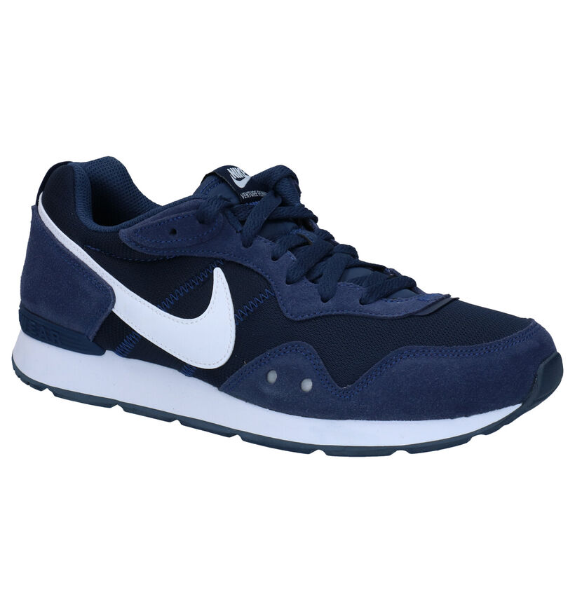 Nike Venture Runner Blauwe Sneakers in leer (291001)