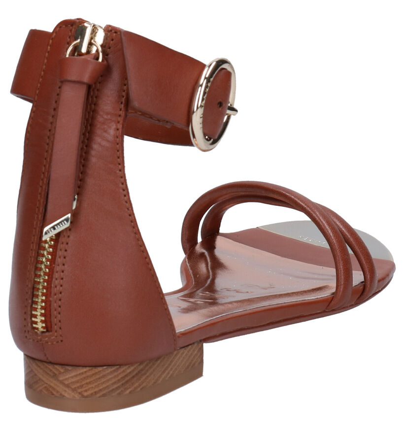 Ted Baker Keltra Cognac Sandalen in leer (280569)