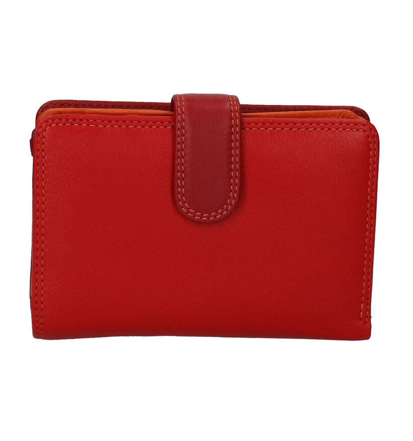 Visonti Rainbow Portefeuille en Rouge en cuir (276174)