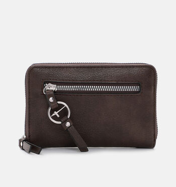 Tamaris Portemonnees Zwart/Cognac/Bruin/Taupe