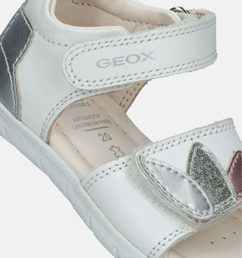 Geox Alul Sandales en Blanc pour filles (339622)