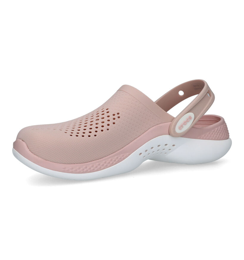 Crocs Literide Nu-pieds en Rose pour femmes (322214)