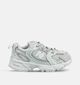 New Balance 530 Baskets basses en Blanc pour gar&ccedil;ons, filles (375196) - pour semelles orthop&eacute;diques