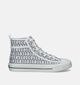 Guess Baskets hautes en Gris pour femmes (350425) - pour semelles orthopédiques