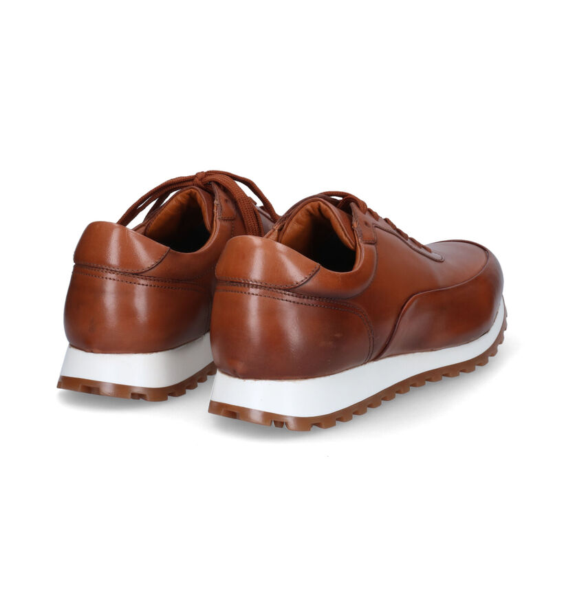 Via Borgo Chaussures à lacets en Cognac pour hommes (318018)