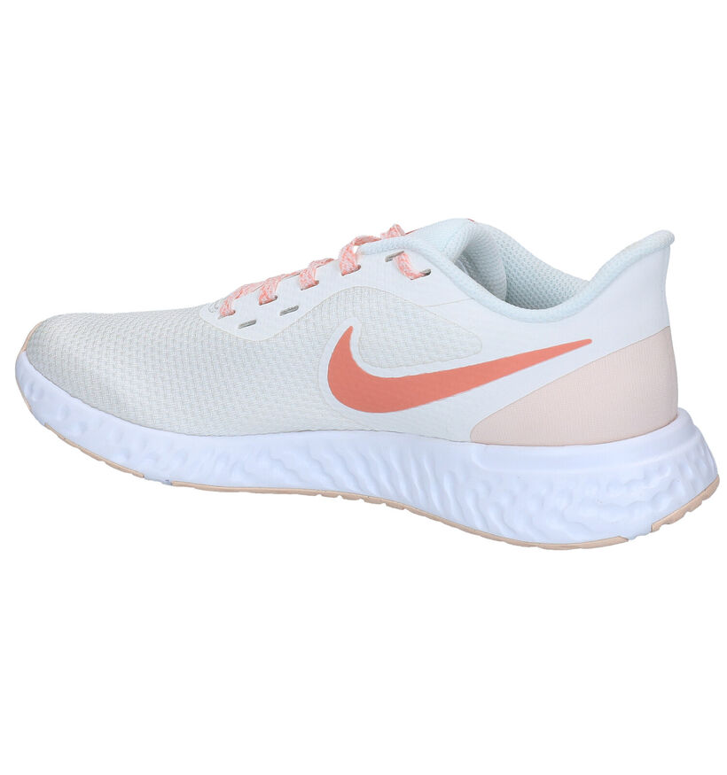 Nike Revolution 5 Zwarte Sneakers in kunstleer (290920)