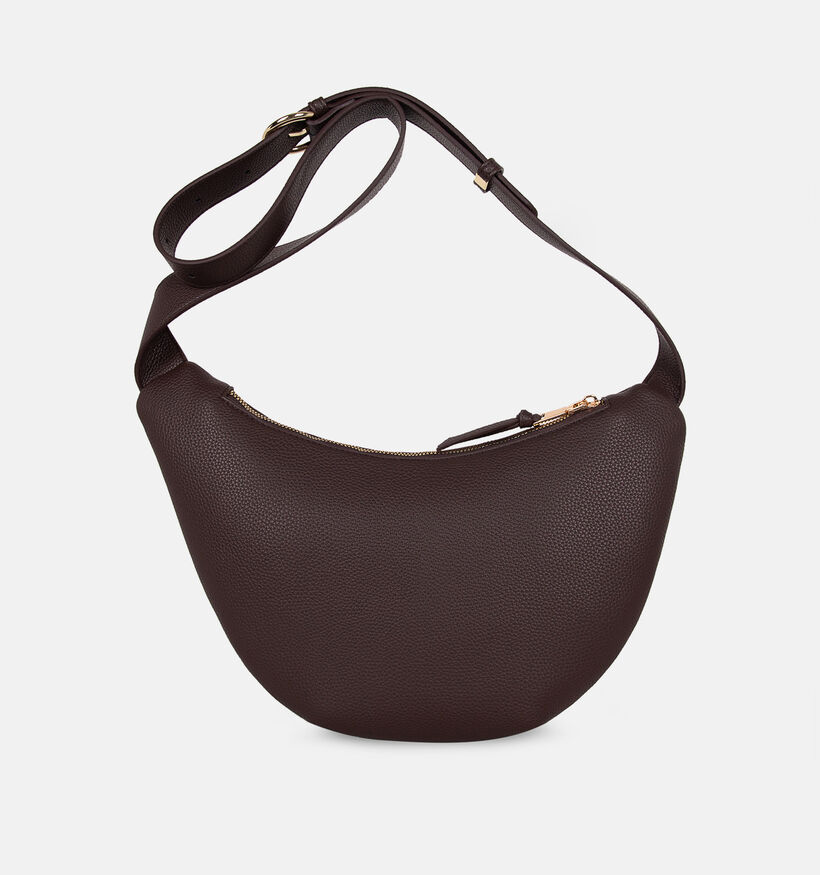 Laurent David Donkerbruine Crossbodytas voor dames (381538)