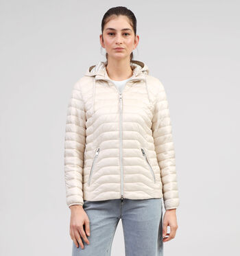 Korte jas beige