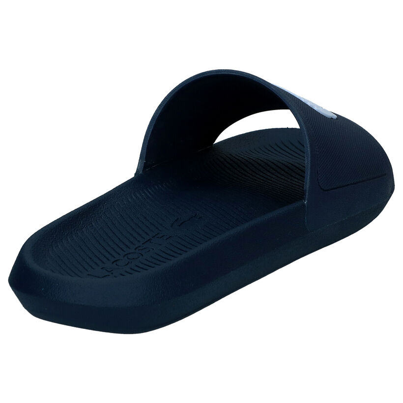 Lacoste Croco Dualiste Claquette de piscine en Noir pour hommes (305645)