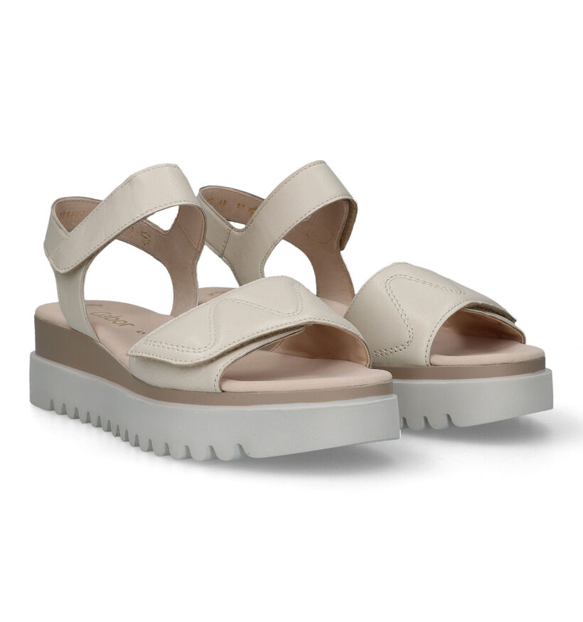 Gabor Best Fitting Beige Sandalen voor dames (334329)