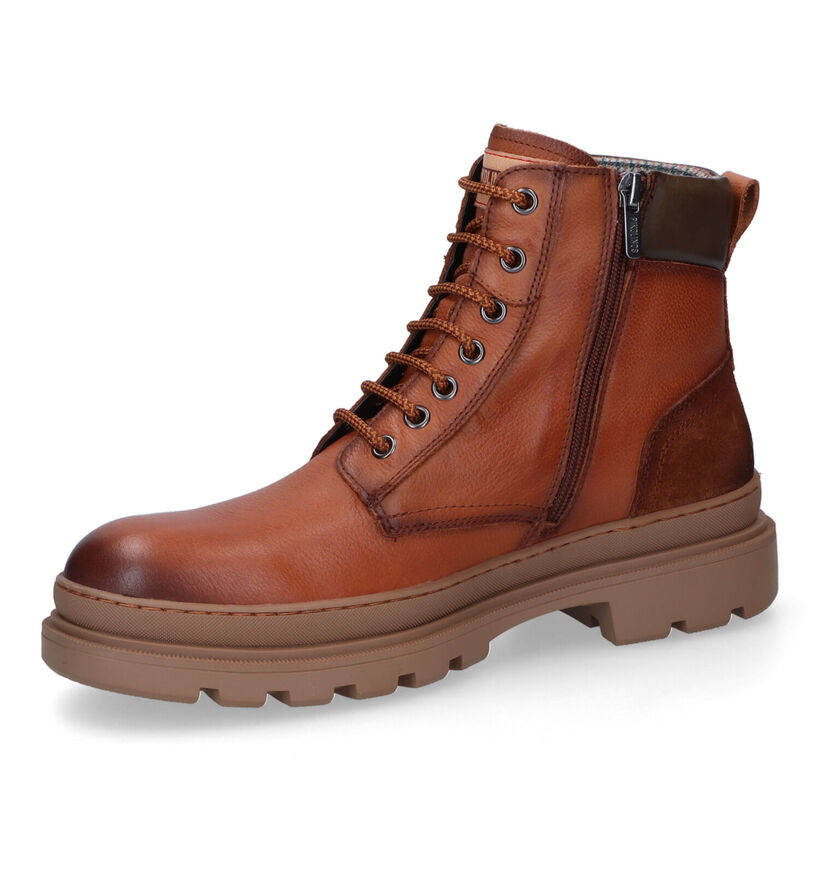 Pikolinos Ourense Cognac Bottines voor heren (316612) - geschikt voor steunzolen