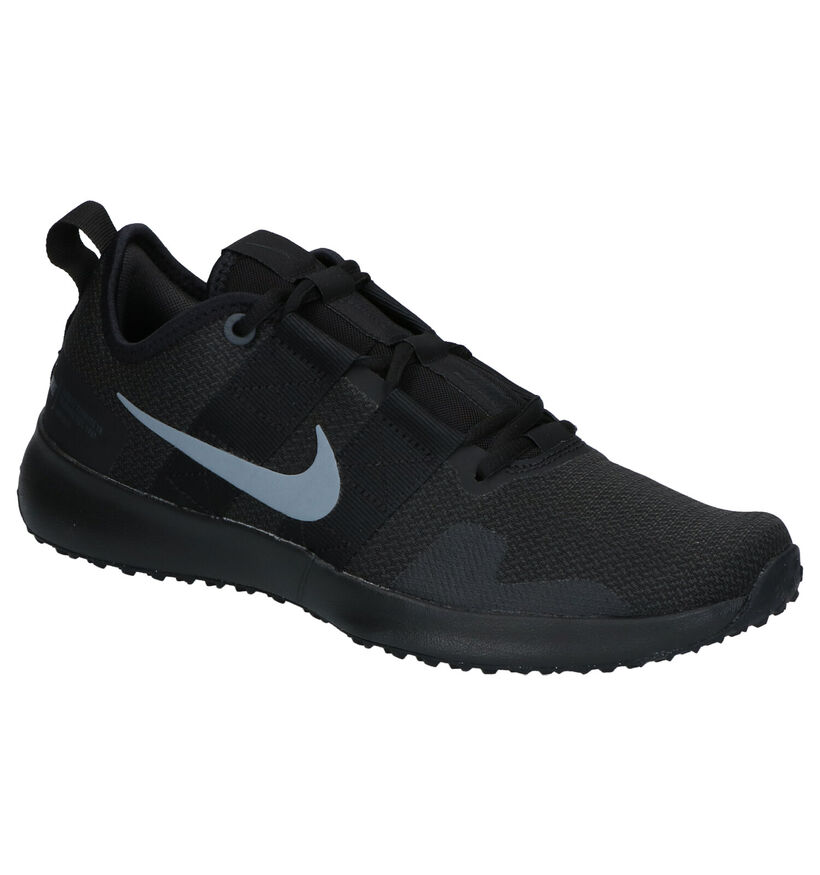 Nike Varsity Compete Zwarte Sportschoenen in stof (254029)