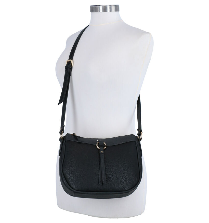 Gabor Lilian Zwarte Crossbody Tas in kunstleer (296258)