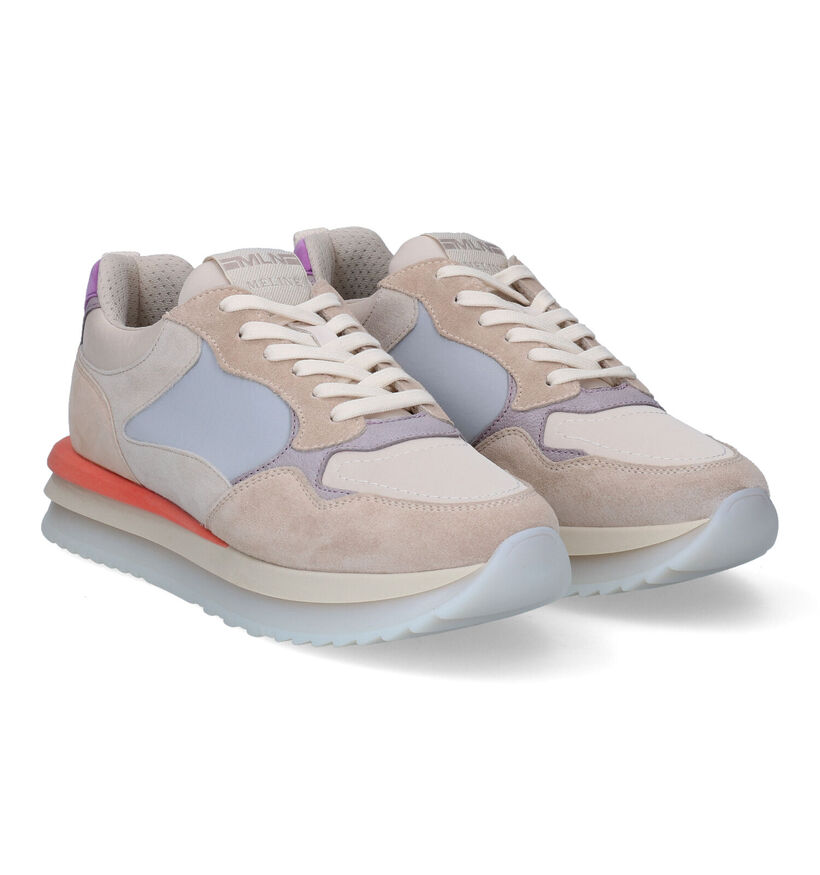 Méliné Con 2000 Beige Sneakers voor dames (306970) - geschikt voor steunzolen