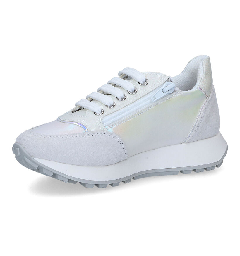 Asso Witte Sneakers voor meisjes (304982) - geschikt voor steunzolen