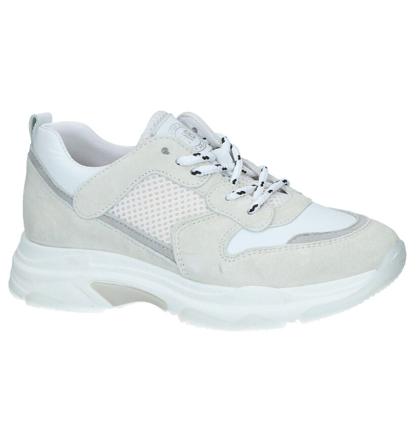 Hampton Bays Chaussures basses en Blanc en textile (252202)