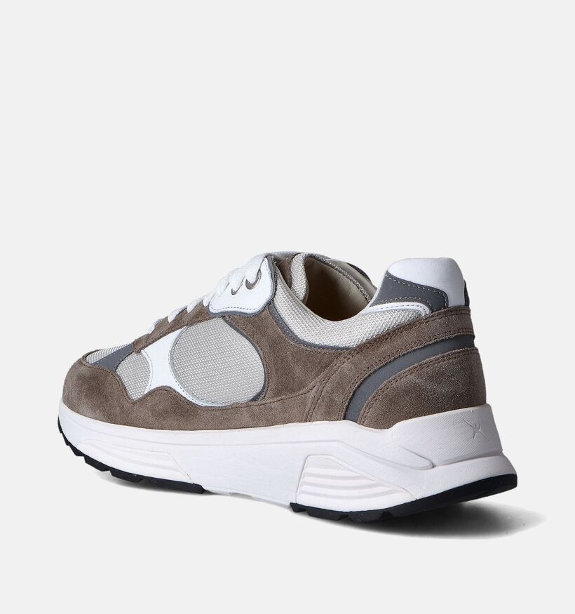 Xsensible Helix Men Chaussures à lacets en Taupe pour hommes (356533) - pour semelles orthopédiques