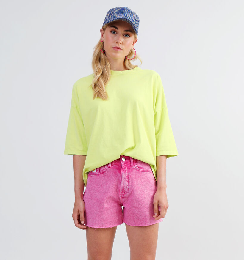 Vila Kata Groen Oversized T-shirt voor dames (331834)