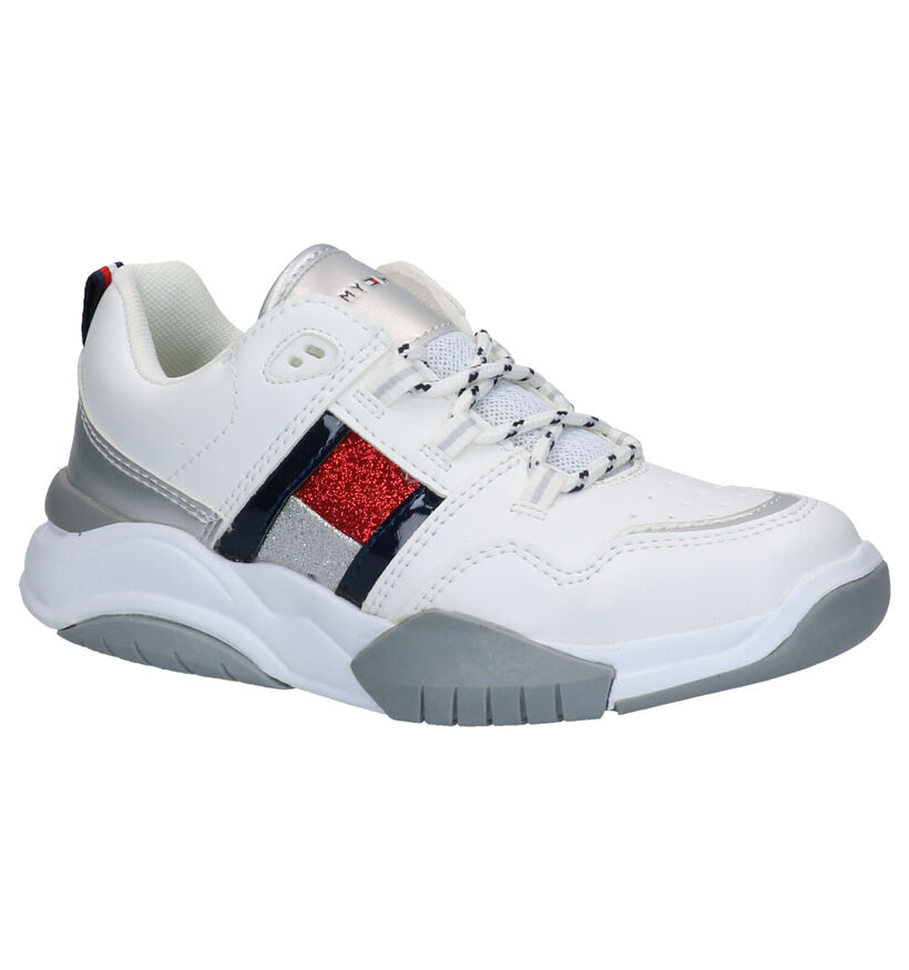 Tommy Hilfiger Witte Sneakers in kunstleer (257365)