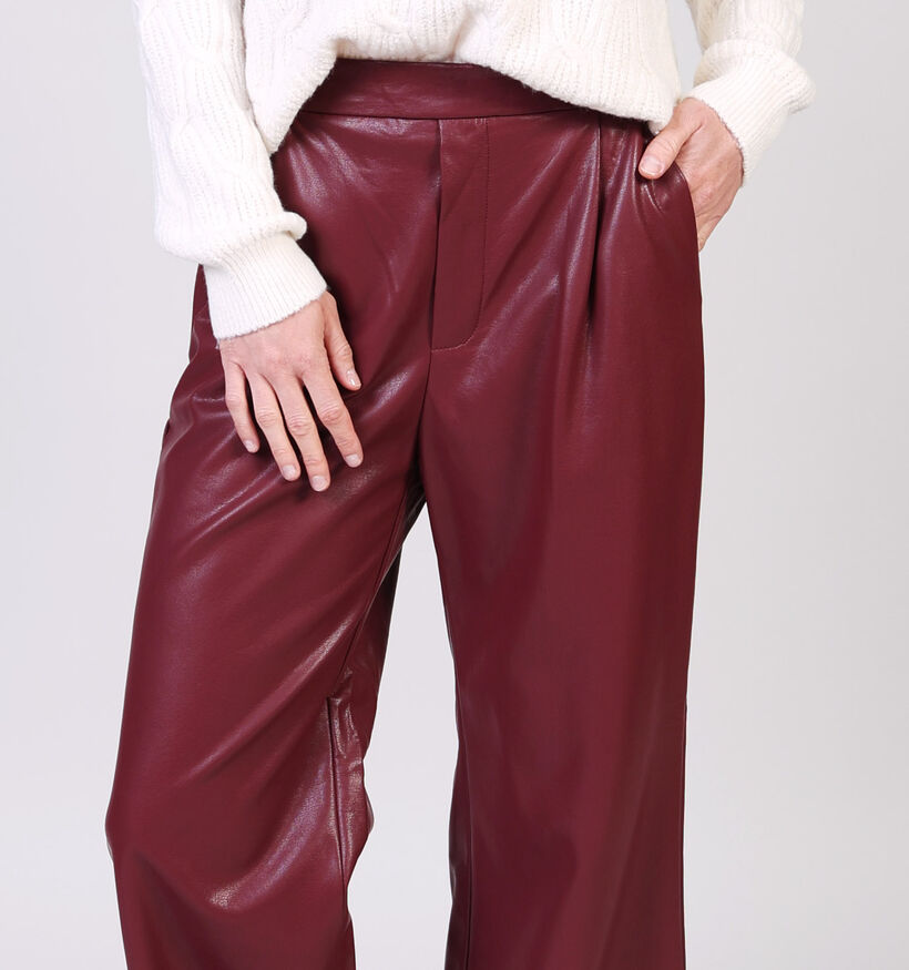 Adoré Alyzee Pantalon en Bordeaux pour femmes (369233)