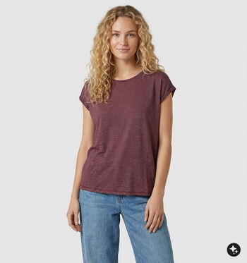 Vero Moda T-shirts Bordeaux
