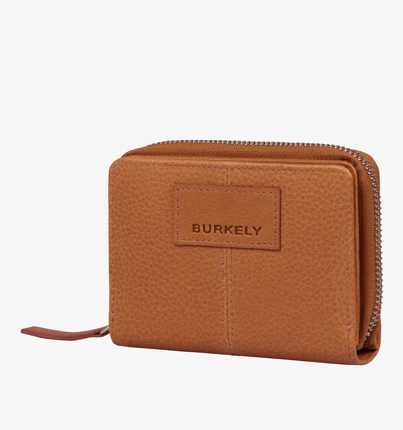 Burkely Porte-monnaie zippé en Cognac pour femmes (337822)